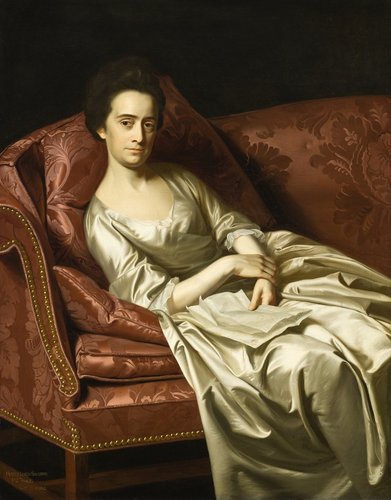 &quot;Retrato de una mujer&quot; (1771). Óleo sobre lienzo, 126x100 cm