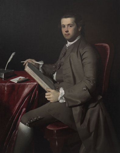 Retrato de Benjamin Hallowell hijo (1764). Óleo sobre lienzo 127 cm x 101.6 cm
