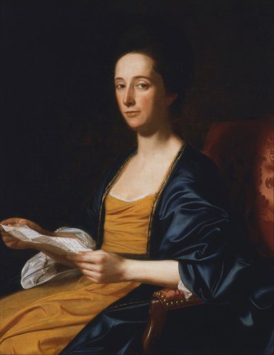 &quot;Retrato de una dama&quot; (1771). Óleo sobre lienzo