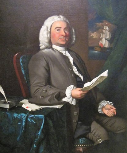Retrato de Thomas Greene, 1758. Óleo sobre lienzo