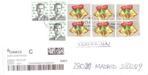 Etiqueta térmica digital. 5100010 - Ceuta OP. 410239. Carta certificada. 0,00. 4x10. 2017-10-25. 14.07. Sobre. Baja.jpeg