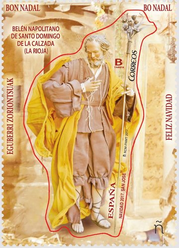 2017-11-08. Navidad. Estrella y San José. San José. Boceto. Baja.jpg