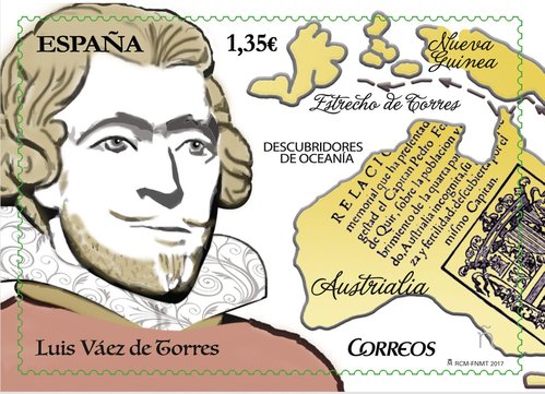 2017-11-10. Descubridores de Oceanía. Luis Váez de Torres. Boceto. Baja.jpg