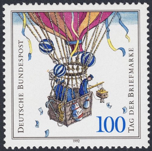 Día del Sello. Alemania, 1992. Diseño de Ernst Kösslinger