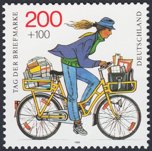 Día del Sello. Alemania, 1995. Diseño de Ernst Kösslinger