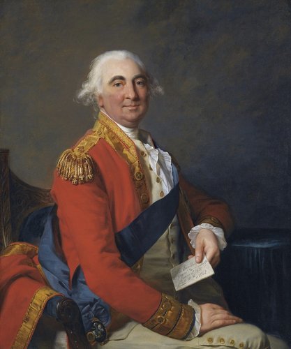 Retrato de William Petty (1791),  de Jean Laurent Mosnier. Óleo sobre lienzo, 101.5 × 85 cm