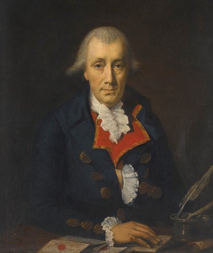 Retrato de James Allen, por Lemuel Francis Abbott. Óleo sobre lienzo, 75.5 x 63.5 cm