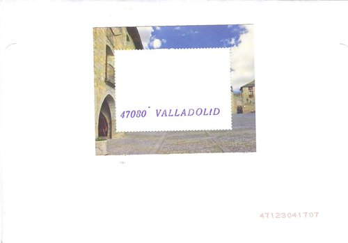 Matasellos turistico. Oficina postal de Valladolid. 2017-10-31. Sobre. Reverso. Baja.jpeg