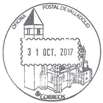 Matasellos turistico. Oficina postal de Valladolid. 2017-10-31.jpeg