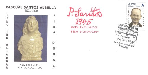 Sello personalizado. Onda. 2017. XXIV EXFILNUCOL. Pascual Santos. Sobre. Baja.jpeg