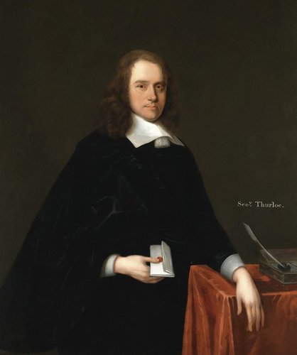 Retrato de John Thurloe (1616–1668), por Thomas Ross. Óleo sobre lienzo, 126.5 x 101cm