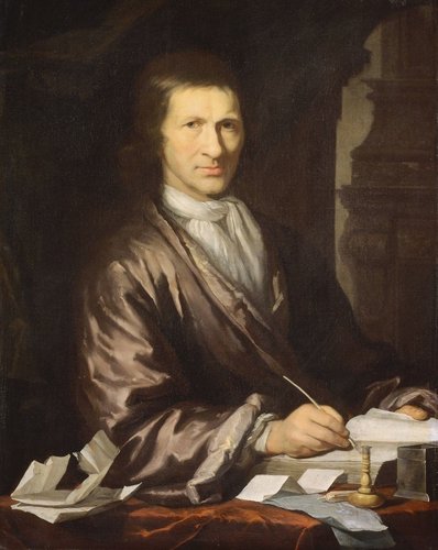 &quot;Retrato de un hombre&quot; (1714), de Cornelis Pronk. Óleo sobre lienzo, 90.5 x 70.2 cm