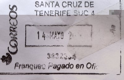 FPO. AF-103. Santa Cruz de. Tenerife Suc 4. 3832334. 2011-05-14.jpg