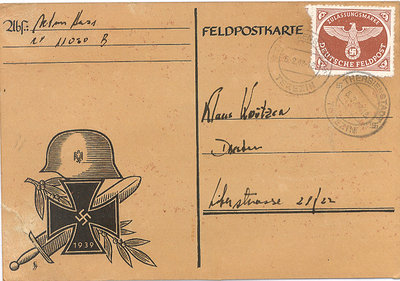Feldpost desde Terezin
