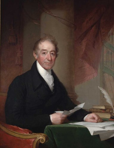 Retrato de James Perkins (1822), por Gilbert Stuart. Óleo sobre lienzo, 111.3 x 86.5 cm