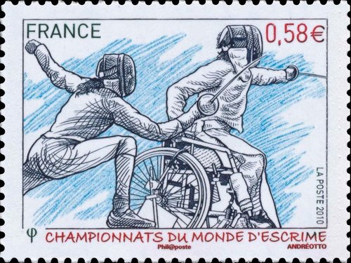 Mundiales de Esgrima. Francia, 2010