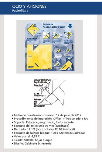 Ficha técnica de la emisión. Revista &quot;Tus Sellos&quot;, septiembre de 2017