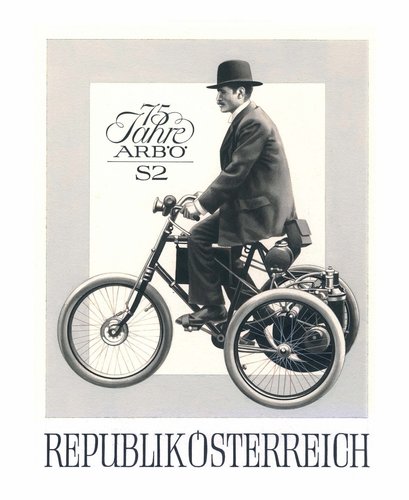 El maravilloso diseño de Otto Stefferl con el triciclo De Dion-Bouton