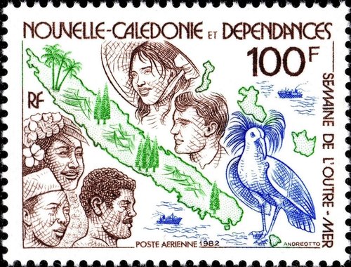 Nueva Caledonia, 1982. Semana francesa de las posesiones de ultramar
