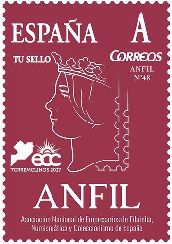 Torremolinos. 2017-11-24 al 26. IV ECC. Sello personalizado. Anfil. 48. Boceto.jpg