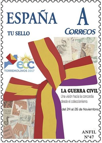 Torremolinos. 2017-11-24 al 26. IV ECC. Sello personalizado. Anfil. 47. Boceto.jpg