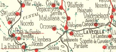 Nocedo de Gordón. Atlas Correos. 1952.jpg