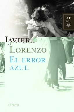 Portada de la novela "El error azul"