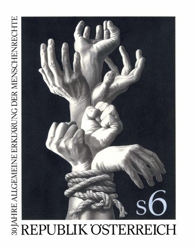 Diseño de Otto Stefferl para la emisión de Austria de 1978