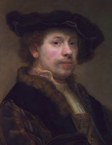 Rembrandt, &quot;Autorretrato&quot; (1640). Óleo sobre lienzo, 102 x 80 cm
