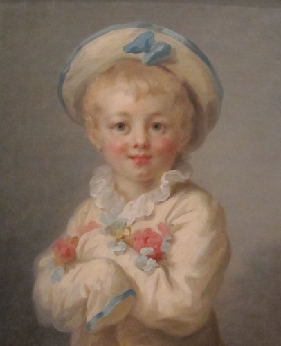 &quot;Un niño vestido de Pierrot&quot; (1780), de Jean Honoré Fragonard. Óleo sobre lienzo, 60 x 50 cm
