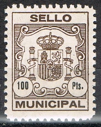 Sello municipal 100 pts