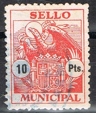 Sello municipal 10 pts cifras grandes