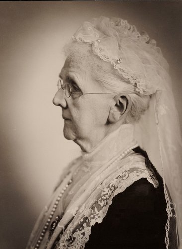 Fotografía de Franz Ziegler de la reina madre Emma, que falleció el 20 de marzo de 1934