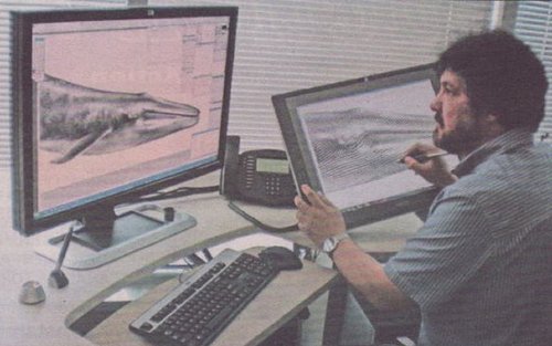 Jorge Peral &quot;traduciendo&quot; al lenguaje del grabado la ilustración de Duranceau