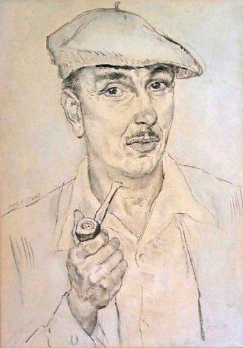 Retrato de Kuno Brinks, obra de Jan Sluyters