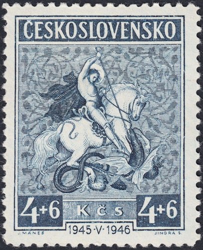 Checoslovaquia, 1946. Primer Aniversario de la Liberación