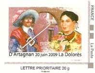 Francia - Enlace matrimonial D'Artagnan-La Dolores