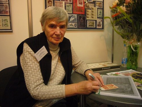 Lydia Majorova a principios de 2008, pocos meses antes de morir a los 81 años