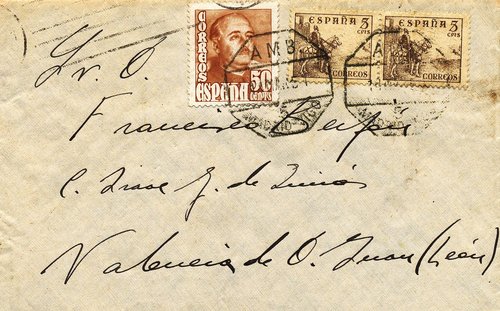 Ambulante. Madrid-Vigo. Amb. 5. 1951-03-11. Carta. Anverso. Baja.jpg