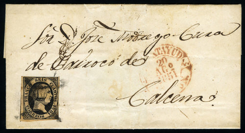 Carta - Calatayud-Calcena - 1851 - Arana y Baeza.jpg