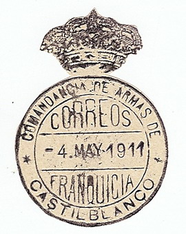 FRAN MIL Badajoz Castilblanco Comandancia de Armas 1911.jpg