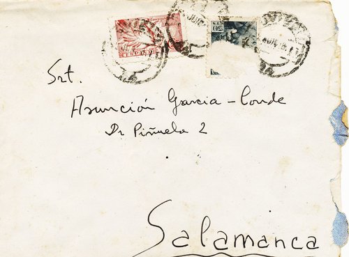 Estación. Medina del Campo. Certificado. 1948-06-03. Carta. Anverso. Baja.jpg