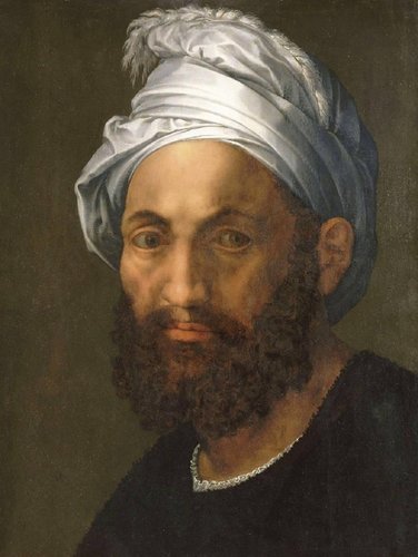 Retrato de Miguel Ángel atribuido a Baccio Bandinelli (1493-1560)