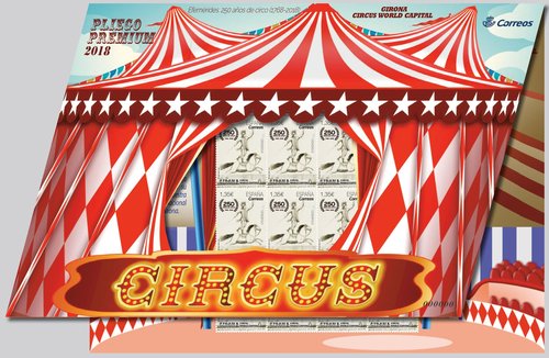 2018-02-09. Efemérides. 250 años de Circo (1768-2018). Plego Premium. Boceto 1. Vista delantera plegado. Baja.jpg