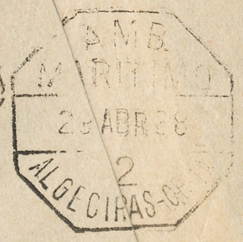 Ambulante. Algeciras-Ceuta. Amb. Maritimo. 2. 1938-04-29. Baja.jpg
