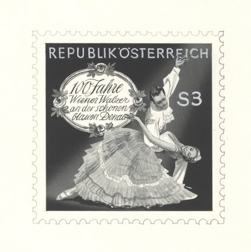 Diseño alternativo de Sefferl para esta emisión de 1967