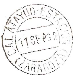 Matasellos - Calatayud Estacion - Letras finas.jpg