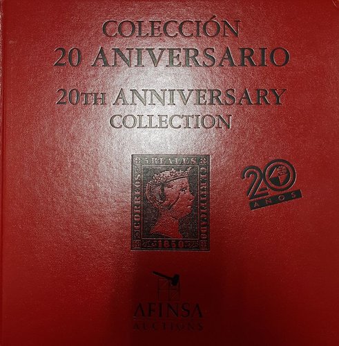 Afinsa. 2000-10-12. Colección 20 aniversario. Catálogo. Cubierta anterior exterior. Baja.jpg