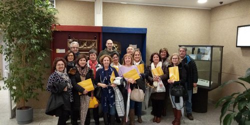 2018-03-09. El Centro Cultural de La Vaguada de Madrid ha visitado el Museo Postal y Telegráfico. Imagen.jpg