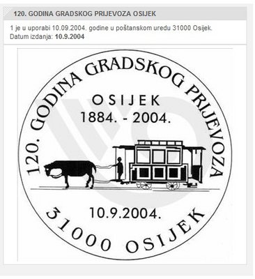 Matasellos Croacia 2004